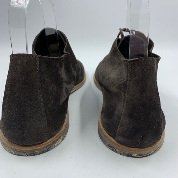 Ernesto Dolani 46 13 Oxford Loafers Brown Suede Preppy Professional Dress Casual - Picture 5 of 8